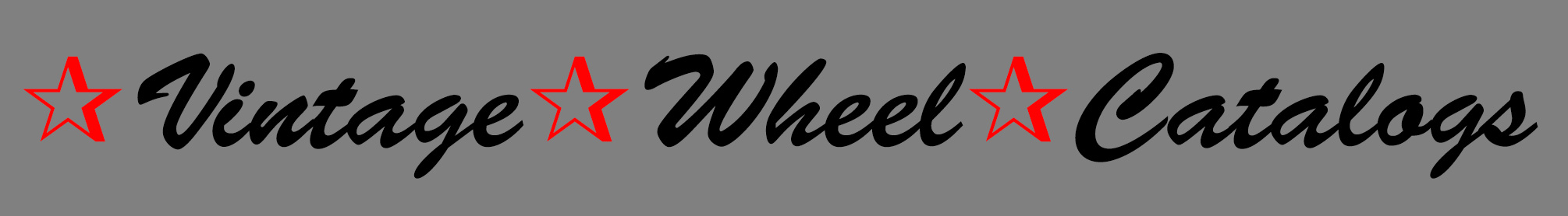 Vintage Wheel Catalogs